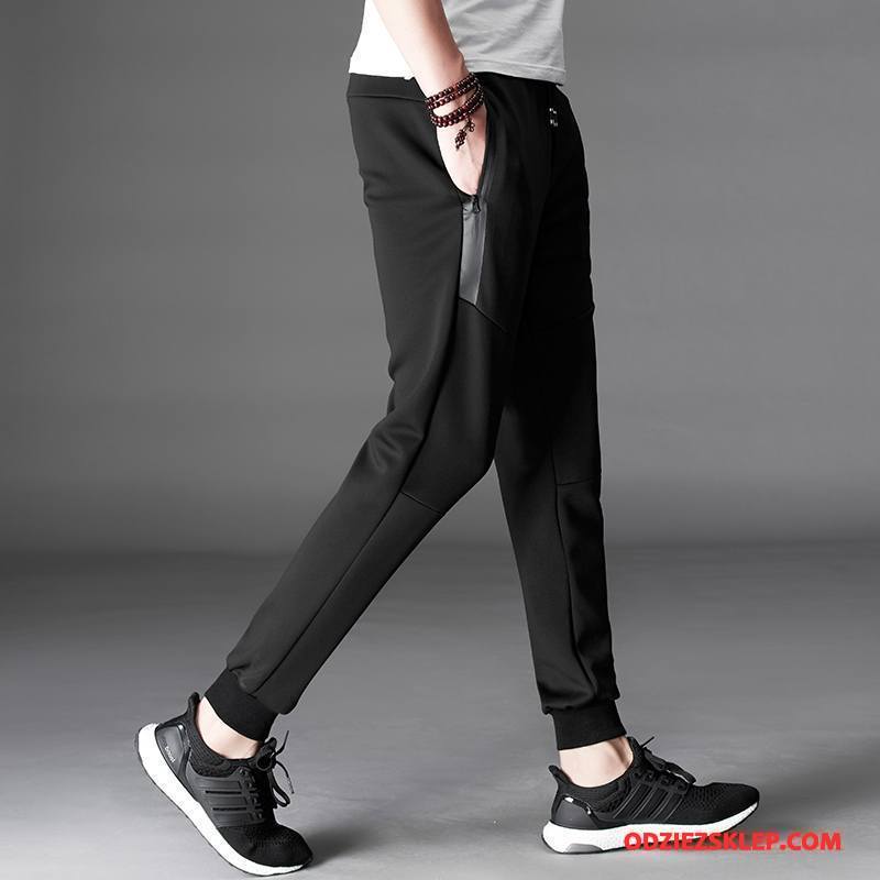 Męskie Casualowe Spodnie Męska Szerokie Harlan Slim Fit Tendencja Spodnie Dresowe Czarny Na Sprzedaż