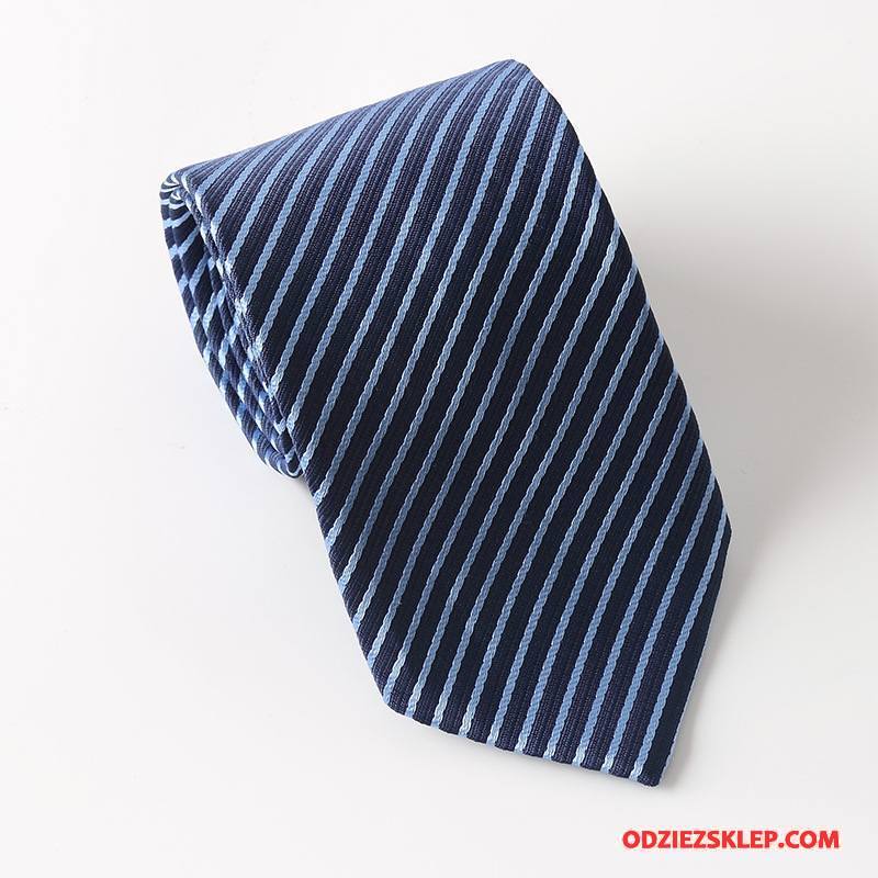 Męskie Krawat Koszula Moda Jesień 2018 Męska Wysoki Koniec Niebieski Biały Tanie