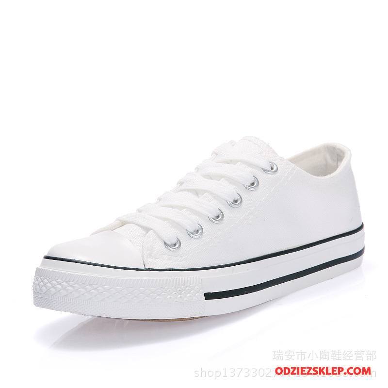 Damskie Buty Casualowe Niskie Damska Canvas Granatowy Jasny Tanie