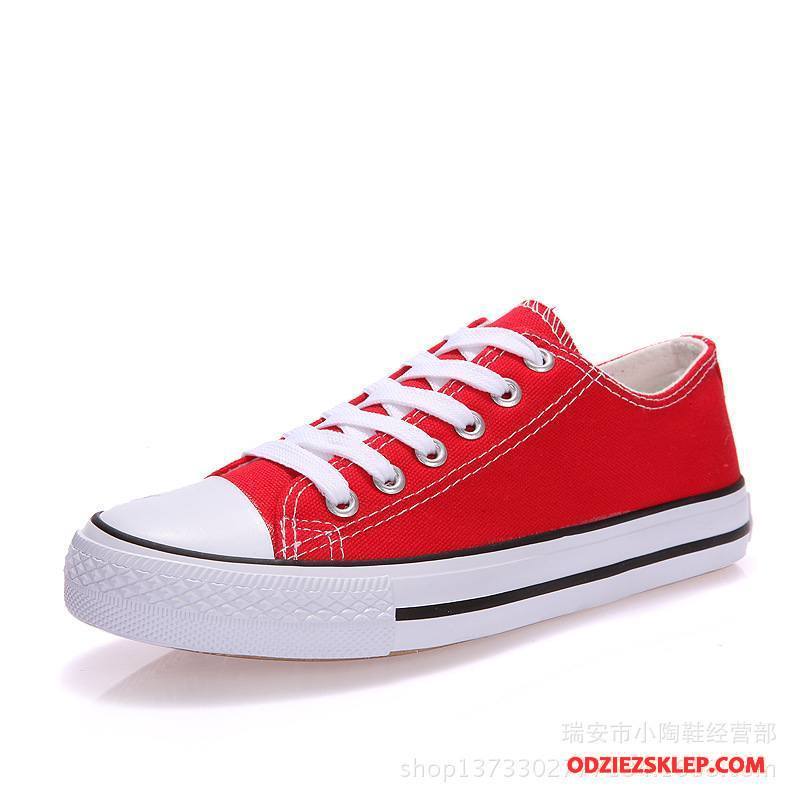 Damskie Buty Casualowe Niskie Damska Canvas Granatowy Jasny Tanie