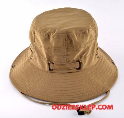 Damskie Kapelusz Casual Męska Outdoor Lato Kapelusz Rybacki Ochrona Przed Słońcem Khaki Sklep