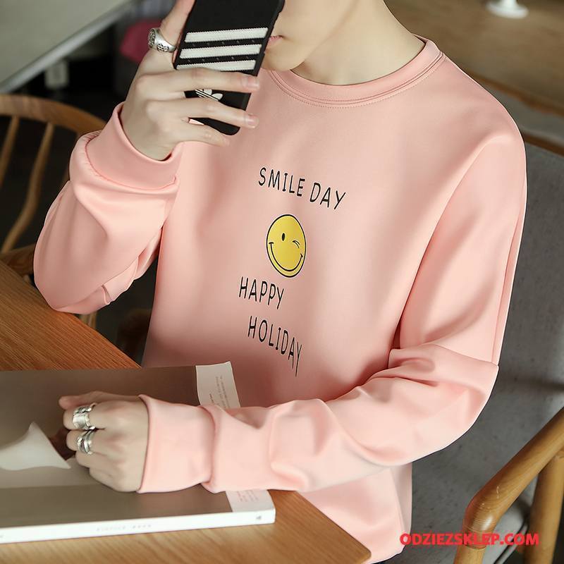 Męskie Bluza Z Kapturem Pullover Tendencja Bluzy Z Kapturem Młodzież Wiosna Długi Rękaw Czarny Sklep