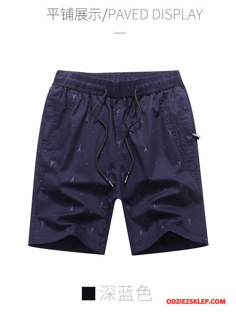 Męskie Casualowe Spodnie Outdoor Duży Rozmiar Lato Plażowe Nastolatek Spodnie Dresowe Khaki Kup