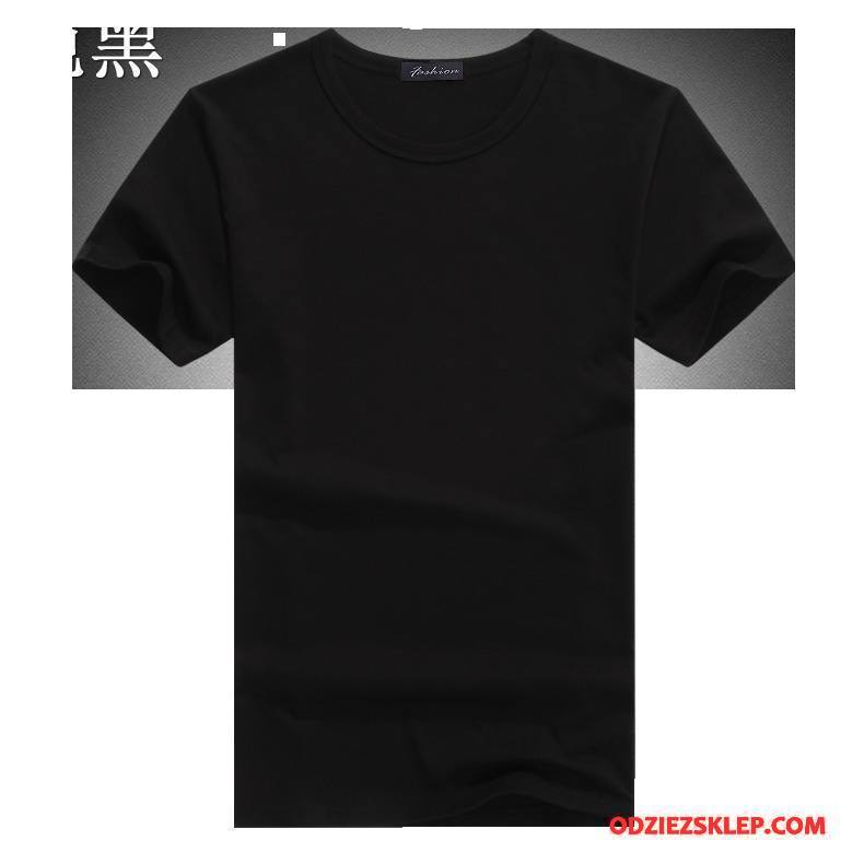 Męskie Koszulki Elastyczne Tendencja Młodzież T-shirt 2018 Lato Burgund Oferta