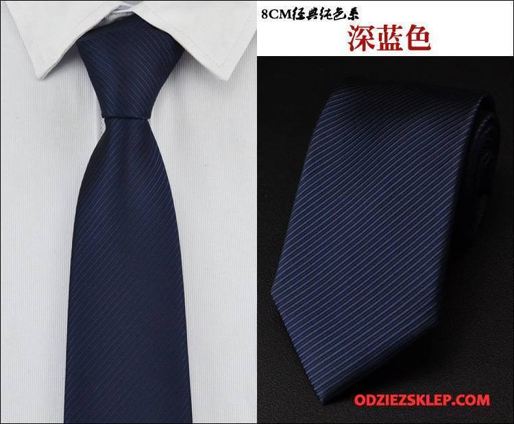 Męskie Krawat Męska Nowy Moda 6 Cm Biznes Sukienka Niebieski Sklep