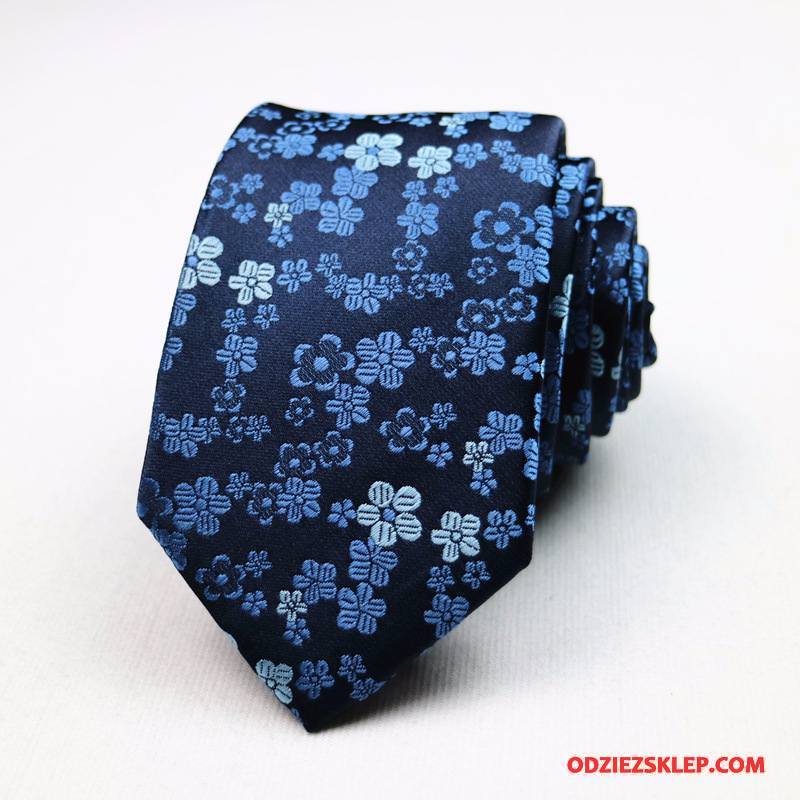 Męskie Krawat Męska Z Pracy Kwiaty Europa Sukienka Niebieski Sprzedam