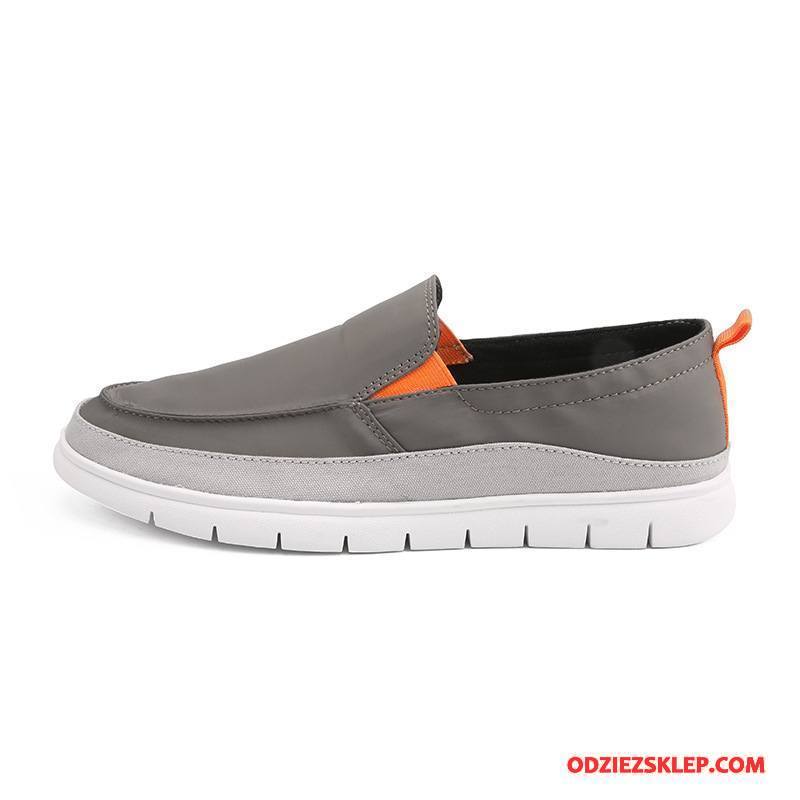 Męskie Mokasyny Casual Tendencja Męska Slip On Loafers 2018 Czarny Tanie
