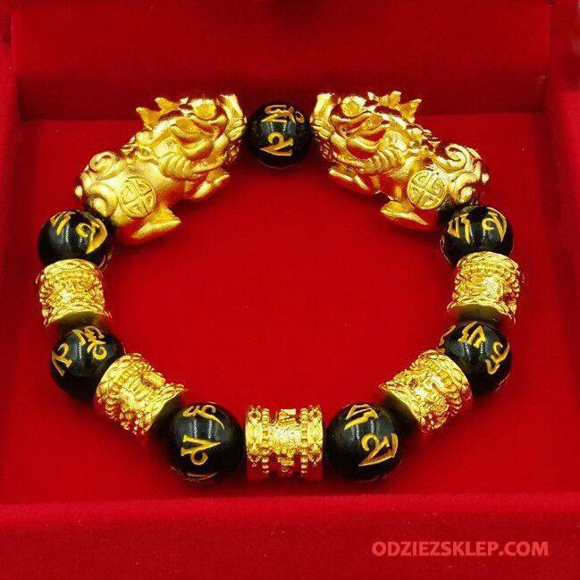 Męskie Srebrna Biżuteria Akcesoria Zakochani Moda Bransoletki Złoty Czarny Sprzedam
